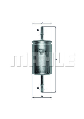 Filtru combustibil KL 559 MAHLE