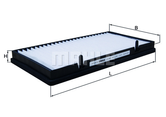 Filtru, aer habitaclu LA 382 MAHLE