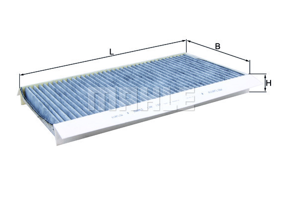 Filtru, aer habitaclu LAK 197 MAHLE