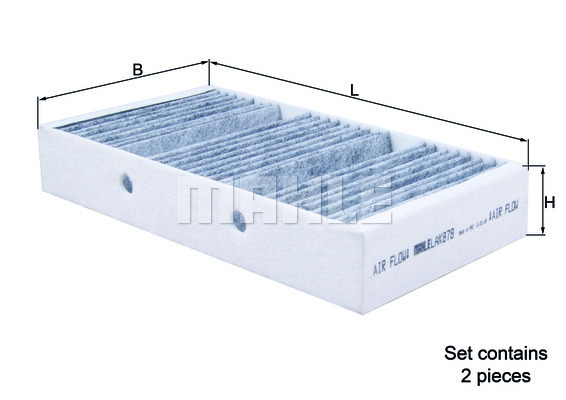 Filtru, aer habitaclu LAK 878/S MAHLE