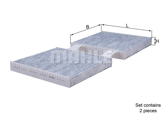 Filtru, aer habitaclu LAK 630/S MAHLE