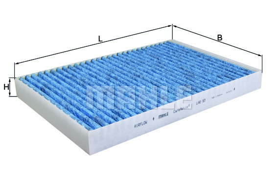 Filtru, aer habitaclu LAO 93 MAHLE