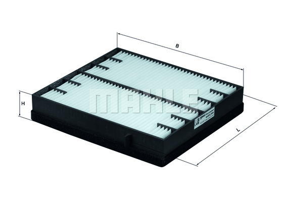 Filtru, aer habitaclu LA 98 MAHLE