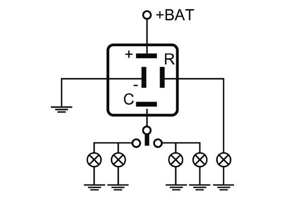 Modul semnalizare MFL 9 MAHLE