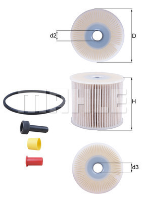 Filtru combustibil KX 85D MAHLE