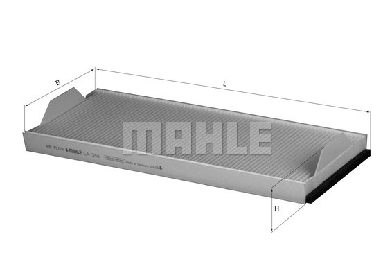 Filtru, aer habitaclu LA 358 MAHLE