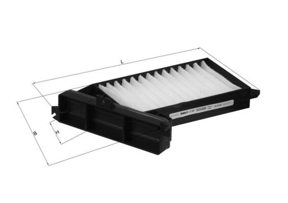 Filtru, aer habitaclu LA 384 MAHLE