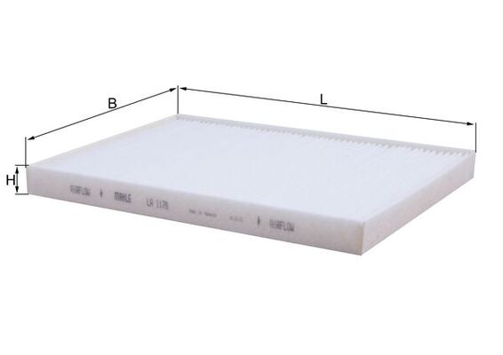 Filtru, aer habitaclu LA 1178 MAHLE