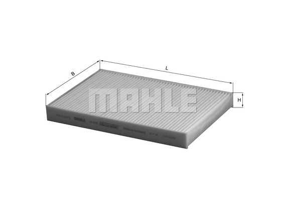 Filtru, aer habitaclu LA 439 MAHLE