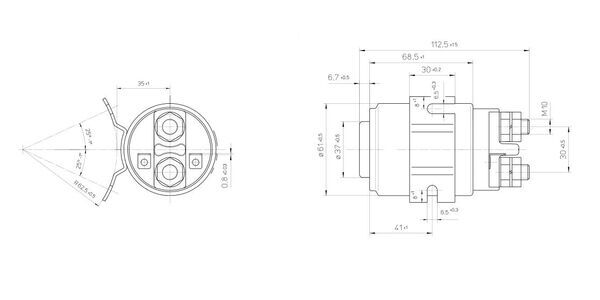 Comutator MX 41 MAHLE