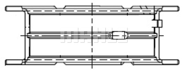 Cuzineti, arbore cotit 001 FL 21834 000 MAHLE