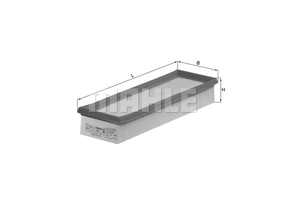 Filtru aer LX 488 MAHLE