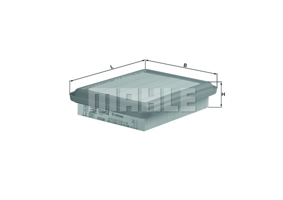 Filtru aer LX 591 MAHLE