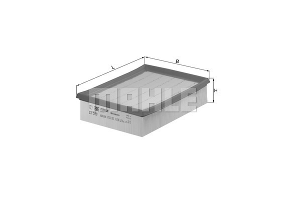 Filtru aer LX 598 MAHLE