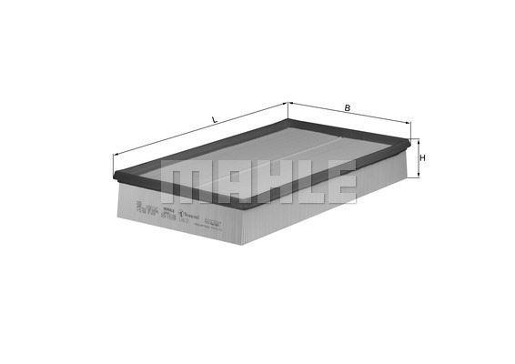 Filtru aer LX 637 MAHLE