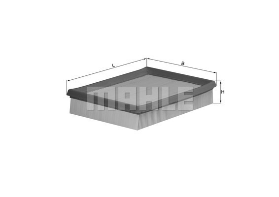 Filtru aer LX 643 MAHLE