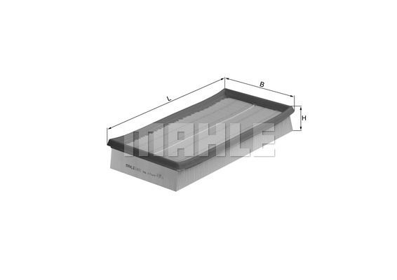 Filtru aer LX 692 MAHLE