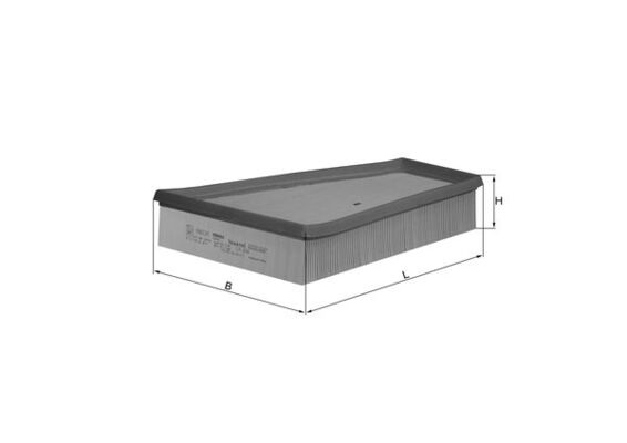Filtru aer LX 694 MAHLE