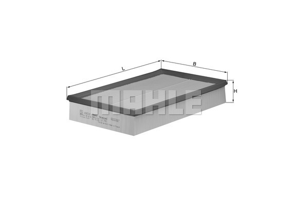 Filtru aer LX 700 MAHLE