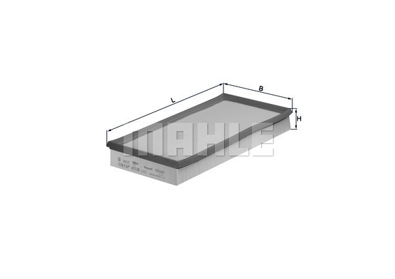 Filtru aer LX 726 MAHLE