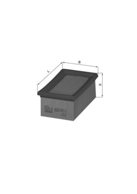 Filtru aer LX 820 MAHLE
