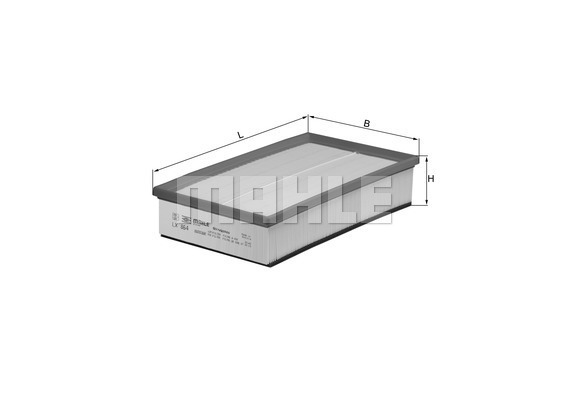 Filtru aer LX 864 MAHLE