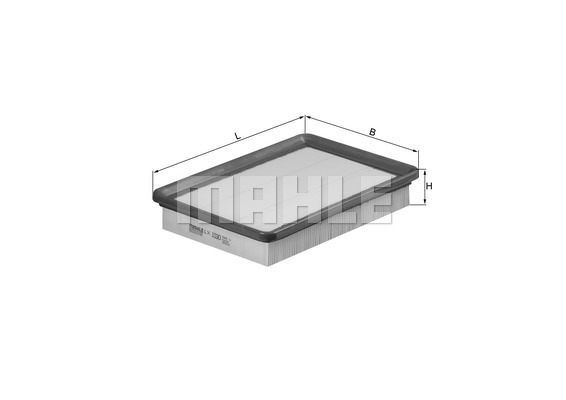 Filtru aer LX 1030 MAHLE