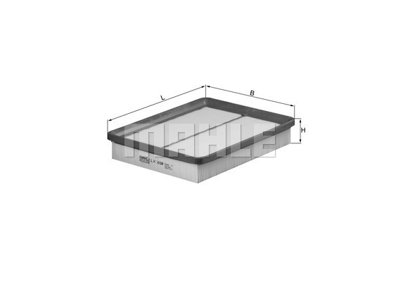 Filtru aer LX 1039 MAHLE