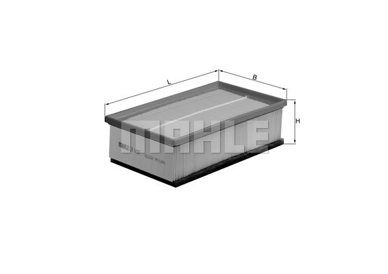 Filtru aer LX 1497 MAHLE