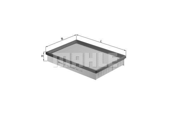 Filtru aer LX 1572 MAHLE