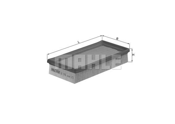 Filtru aer LX 1576 MAHLE