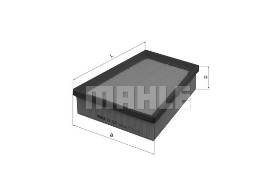 Filtru aer LX 2631 MAHLE