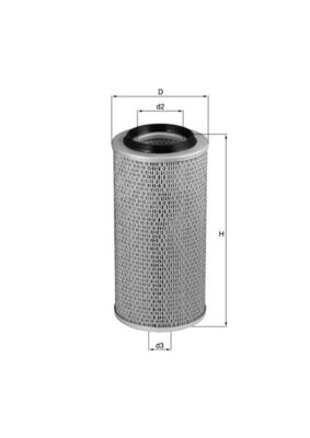 Filtru aer LX 83 MAHLE