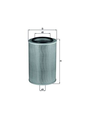 Filtru aer LX 345 MAHLE
