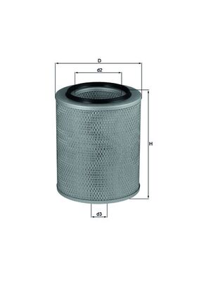 Filtru aer LX 562 MAHLE
