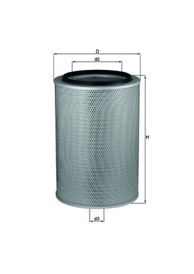 Filtru aer LX 674 MAHLE