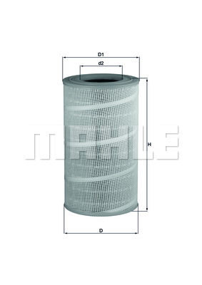 Filtru aer LX 712 MAHLE