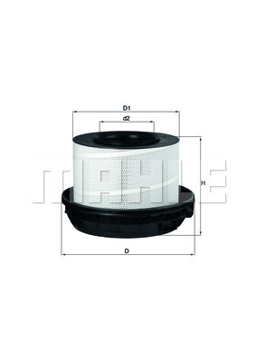 Filtru aer LX 814/1 MAHLE