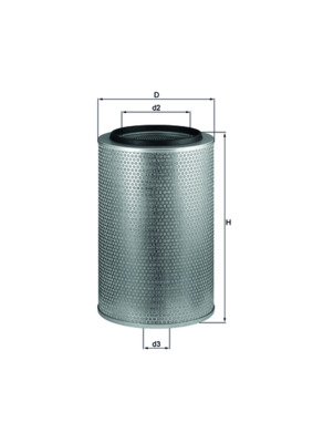 Filtru aer LX 1606 MAHLE
