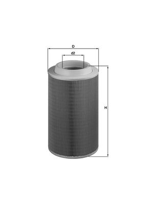 Filtru aer LX 1801 MAHLE