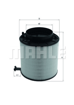 Filtru aer LX 2091D MAHLE