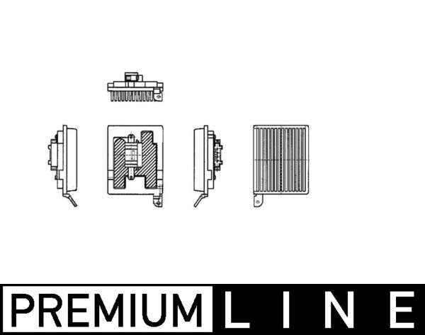 Reglaj, suflanta de interior ABR 32 000P MAHLE