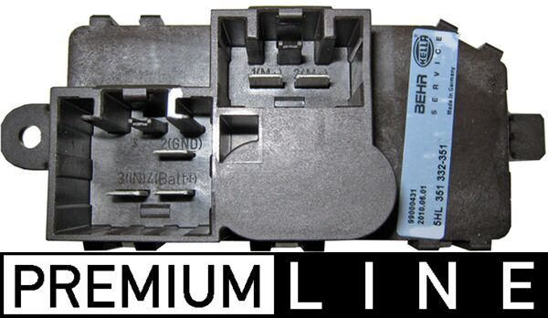 Reglaj, suflanta de interior ABR 96 000P MAHLE