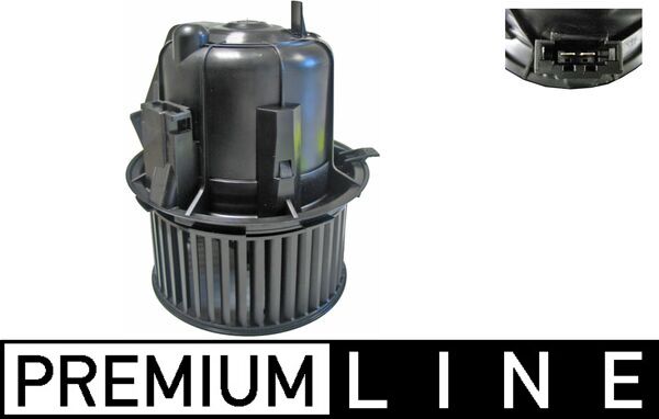 Ventilator, habitaclu AB 123 000P MAHLE