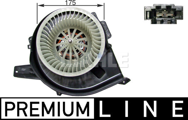 Ventilator, habitaclu AB 20 000P MAHLE