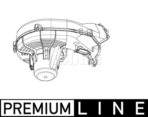 Ventilator, habitaclu AB 29 000P MAHLE