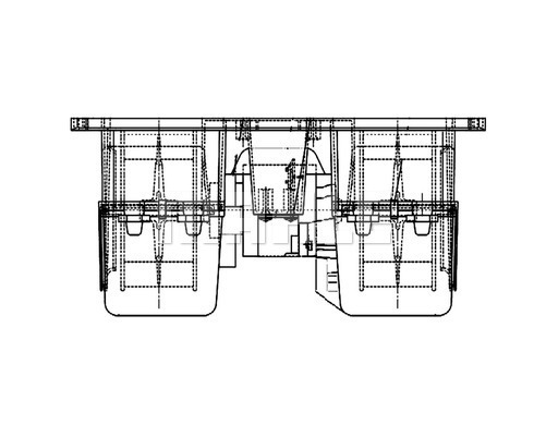 Ventilator, habitaclu AB 31 000P MAHLE