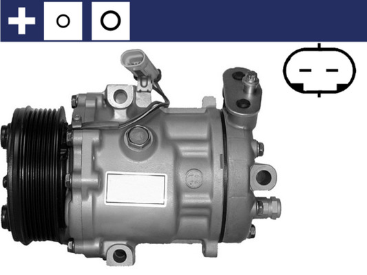 Compresor, climatizare ACP 1107 000S MAHLE