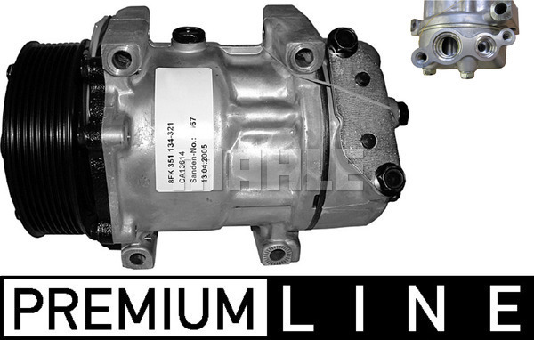Compresor, climatizare ACP 117 000P MAHLE