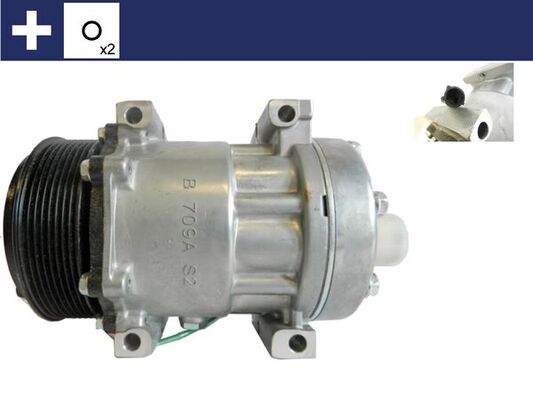 Compresor, climatizare ACP 392 000S MAHLE